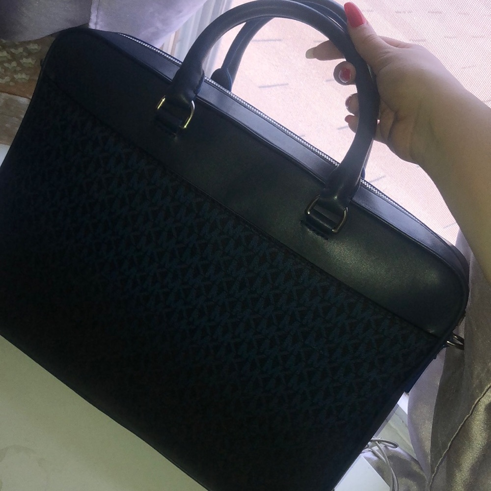 Michael Kors Atlantic blue briefcase/bag - Picture 4 of 5